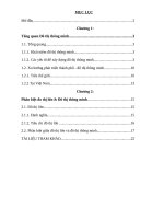 Bao cao phan biet do thi thong minh