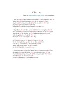 Lời bài hát và hợp âm guitar Cảm ơn