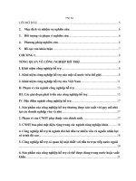 Phát triển công nghiệp hỗ trợ của các nước đông á và bài học cho việt nam 