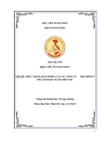 Thực trạng hoạt động của các công ty bảo hiểm tại mỹ trong giai đoạn từ 2014 đến nay 