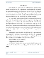 Mối liên hệ giữa các khâu của quá trình lưu chuyển hàng hoá và ý nghĩa thực tiễn của vấn đề đó trong hoạt động quản lý kinh doanh của các doanh nghiệp 