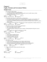 ngân hàng đề câu hỏi trắc nghiệm kinh tế vi mô chương 06 (principle of economicsmankiw)