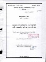 Nghiên cứu sử dụng cọc hợp lý trên địa bàn thành phố hà nội (tt) 