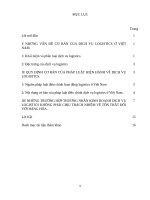 Dịch vụ logistics và những trường hợp thương nhân kinh doanh dịch vụ logistics không phải chịu trách nhiệm về tổn thất đối với hàng hoá 