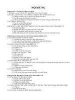 NỘI DUNG ÔN TẬP TIN HỌC ĐẠI CƯƠNG