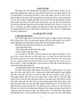 Trình bày quy định của pháp luật hiện hành về điều kiện kinh doanh đối với một ngành ngề kinh doanh có điều kiện cụ thế 
