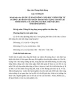 môn thống kê ứng dụng