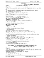 Tuần 10 giáo án lớp 3 soạn theo định hướng phát triển năng lực học sinh năm 2018 2019 –GV nguyễn thị hiên (3a) 