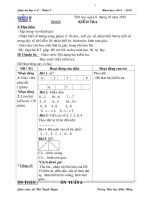 Tuần 7 giáo án lớp 1 soạn theo định hướng phát triển năng lực học sinh năm 2018 2019 –GV lê thị tuyết ngân 