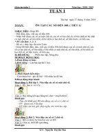 Tuần 1 giáo án lớp 2 soạn theo định hướng phát triển năng lực học sinh năm 2018 2019 – giáo án cô thu 