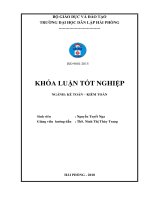 Hoàn thiện công tác kế toán doanh thu, chi phí và xác định kết quả kinh doanh tại Công ty cổ phần thương mại dịch vụ Mega (Khóa luận tốt nghiệp)
