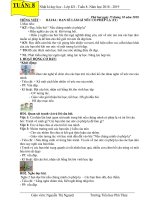 Tuần 8 giáo án lớp 4 soạn theo định hướng phát triển năng lực học sinh năm 2018 2019 –GV nguyễn thị nguyệt 