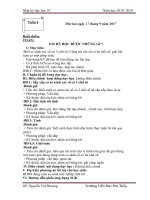 Tuần 4 giáo án lớp 3 soạn theo định hướng phát triển năng lực học sinh năm 2018 2019 –GV nguyễn thị phượng 