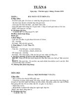 Tuần 6 giáo án lớp 2 soạn theo định hướng phát triển năng lực học sinh năm 2018 2019 –GV trần thị thuyến (2d) 