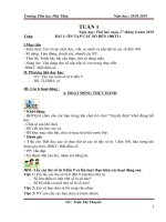 Tuần 1 giáo án lớp 2 soạn theo định hướng phát triển năng lực học sinh năm 2018 2019 –GV trần thị thuyến (2d) 
