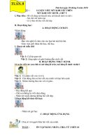 Tuần 0 giáo án lớp 4 soạn theo định hướng phát triển năng lực học sinh năm 2018 2019 –GV nguyễn thị nguyệt 