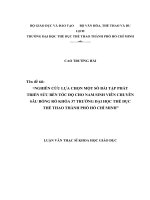 NGHIÊN CỨU LỰA CHỌN MỘT SỐ BÀI TẬP PHÁT TRIỂN SỨC BỀN TỐC ĐỘ CHO NAM SINH VIÊN CHUYÊN SÂU BÓNG RỔ KHÓA 37 TRƯỜNG ĐẠI HỌC THỂ DỤC  THỂ THAO THÀNH PHỐ HỒ CHÍ MINH