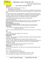 Tuần 6 giáo án lớp 4 soạn theo định hướng phát triển năng lực học sinh năm 2018 2019 –GV nguyễn thị nguyệt 