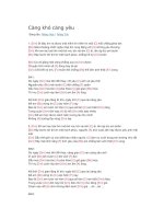 Lời bài hát và hợp âm guitar Càng khó càng yêu