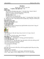 Tuần 6 giáo án lớp 2 soạn theo định hướng phát triển năng lực học sinh năm 2018 2019 –giáo án cô lê 