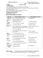 Giáo án cô tâm (1b)   tuần 24 (năm học 2017 2018) 