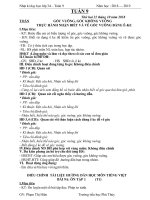 Tuần 9 giáo án lớp 3 soạn theo định hướng phát triển năng lực học sinh năm 2018 2019 –GV nguyễn thị hiên (3a) 