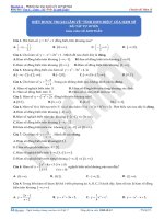 2 BIỆT được TRỊ SAI lầm về “TÍNH đơn điệu” của hàm số (p2)