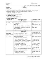 Tuần 6 giáo án lớp 1 soạn theo định hướng phát triển năng lực học sinh năm 2018 2019 – giáo án cô tâm 