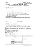 Tuần 9 giáo án lớp 1 soạn theo định hướng phát triển năng lực học sinh năm 2018 2019 – giáo án cô tâm 