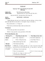 Giáo án lớp 1 soạn theo định hướng phát triển năng lực học sinh năm 2017 2018 – giáo án cô hương, tuần  (16) 