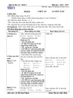 Tuần 9 giáo án lớp 1 soạn theo định hướng phát triển năng lực học sinh năm 2018 2019 –GV lê thị tuyết ngân 