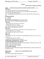 Tuần 5 giáo án lớp 3 soạn theo định hướng phát triển năng lực học sinh năm 2018 2019 –GV  phạm thị bạch 