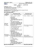 Tuần 8 giáo án lớp 1 soạn theo định hướng phát triển năng lực học sinh năm 2018 2019 –GV lê thị tuyết ngân 