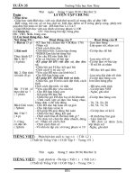 Giáo án lớp 1 soạn theo định hướng phát triển năng lực học sinh năm 2017 2018 – giáo án cô duyên, tuần  (20) 