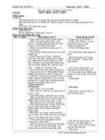 Giáo án lớp 1 soạn theo định hướng phát triển năng lực học sinh năm 2017 2018 – giáo án cô duyên, tuần  (1) 