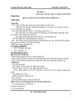 Tuần 4 giáo án lớp 2 soạn theo định hướng phát triển năng lực học sinh năm 2018 2019 –GV trần thị thuyến (2d) 