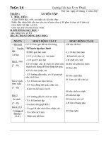 Giáo án cô tâm (1b)   tuần 24 (năm học 2016 2017) 