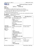 Tuần 11 giáo án lớp 1 soạn theo định hướng phát triển năng lực học sinh năm 2018 2019 –GV lê thị tuyết ngân 