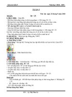 Tuần 5 giáo án lớp 2 soạn theo định hướng phát triển năng lực học sinh năm 2018 2019 –giáo án cô lê 