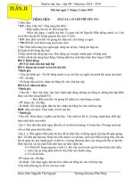 Tuần 11 giáo án lớp 4 soạn theo định hướng phát triển năng lực học sinh năm 2018 2019 –GV nguyễn thị nguyệt 