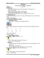 Tuần 4 giáo án lớp 2 soạn theo định hướng phát triển năng lực học sinh năm 2018 2019 – giáo án cô trang 