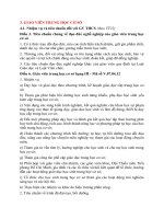 Tài liệu ôn thi công chức của giáo viên THCS