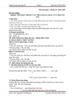 Tuần 6 giáo án lớp 3 soạn theo định hướng phát triển năng lực học sinh năm 2018 2019 –GV nguyễn thị phượng 