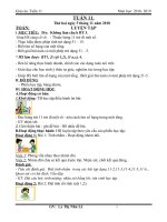 Tuần 11 giáo án lớp 2 soạn theo định hướng phát triển năng lực học sinh năm 2018 2019 –giáo án cô lê 