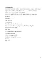 Phương pháp bồi dưỡng học sinh giỏi trong quá trình dạy học lịch sử lớp 12 ở trường THPT giao thủy tỉnh nam định 