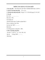 Kĩ năng ôn tập trắc nghiệm môn địa lí lớp 12 