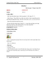 Tuần 4 giáo án lớp 2 soạn theo định hướng phát triển năng lực học sinh năm 2018 2019 – cô giáo nguyễn thị thanh túy 