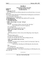 Tuần 3 giáo án lớp 4 soạn theo định hướng phát triển năng lực học sinh năm 2018 2019 – giáo án cô kiều 