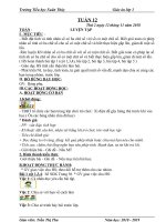 Tuần 12 giáo án lớp 3 soạn theo định hướng phát triển năng lực học sinh năm 2018 2019 – cô giáo trần thị thu 