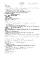 Tuần 6 giáo án lớp 1 soạn theo định hướng phát triển năng lực học sinh năm 2018 2019 – cô giáo dương thị trang 